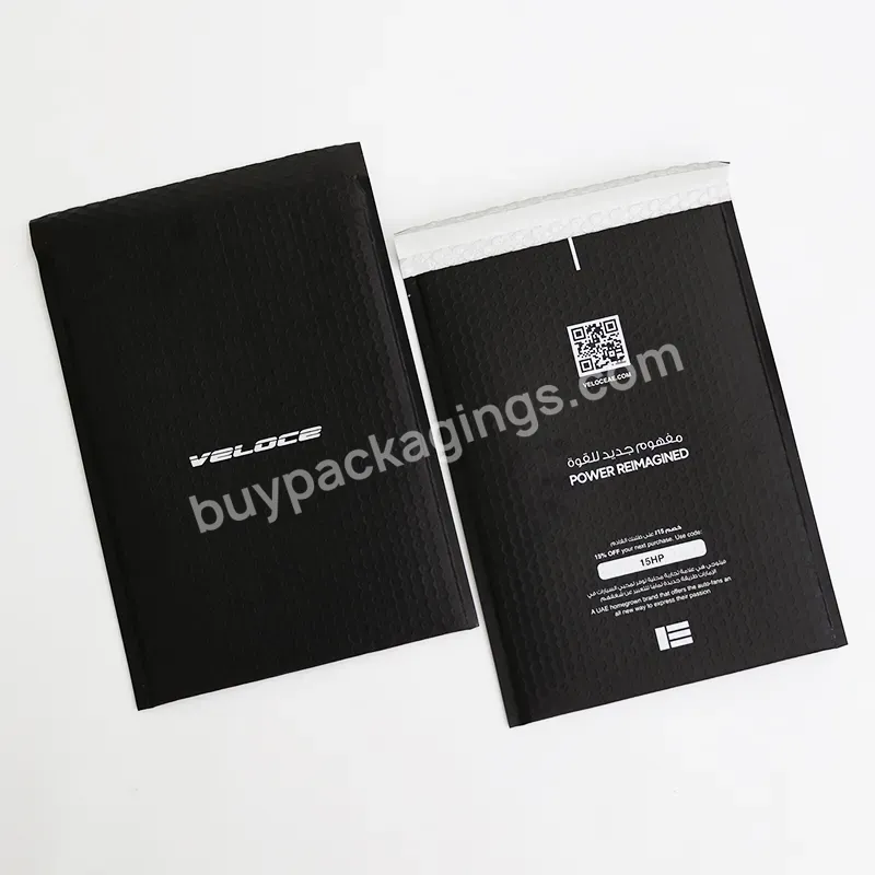 Manufacturer Custom Printed Moq 100pcs Premium Matte Black Packaging Bags