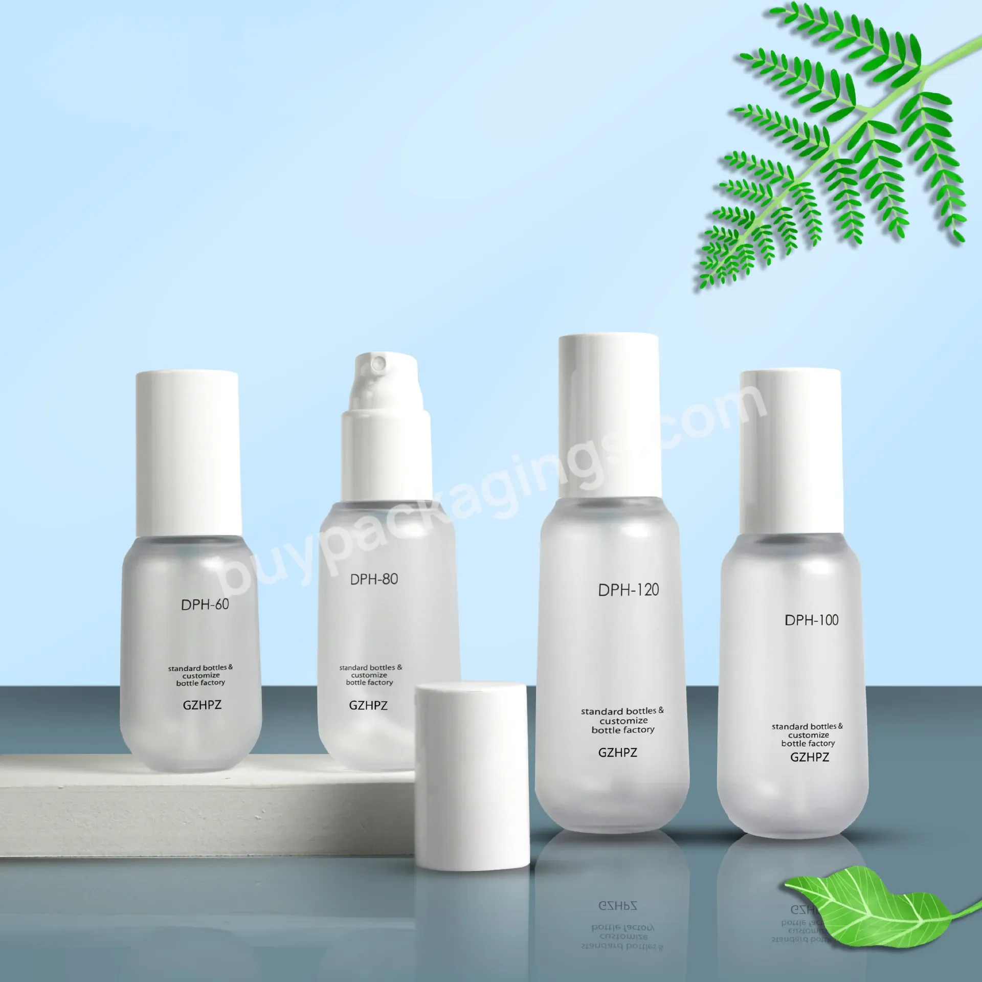 Manufacturer Customized 150ml/120ml/100ml Scrub Essence Lotion Bottle Fine Mist Spray Bottle