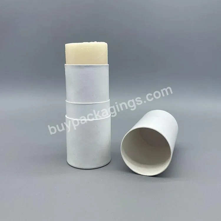 Manufacturer Cylinder Kraft Solid Perfume Push Up Container Paper Tubes Packaging