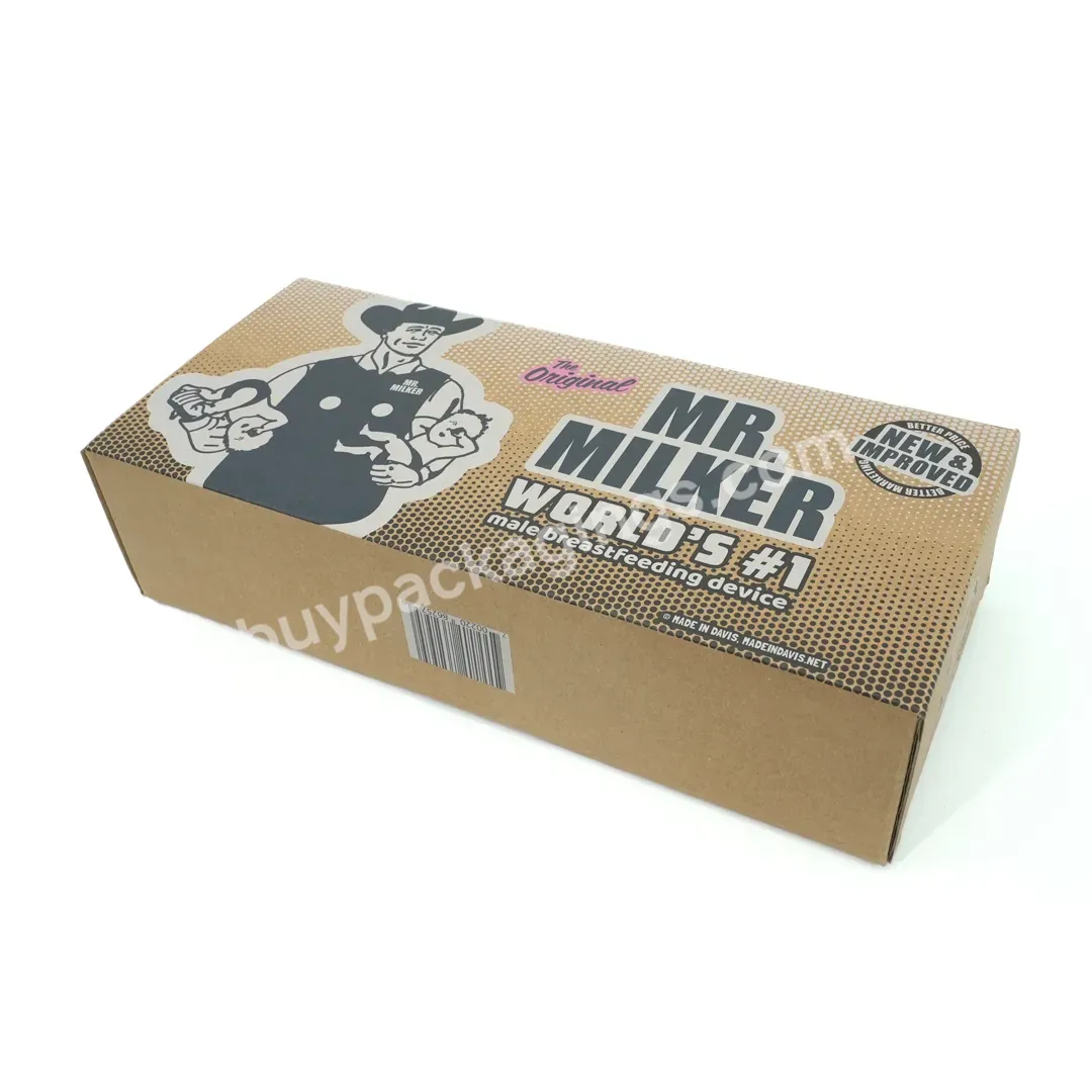 Manufacturer High-quality Mailer Rigid Corrugated Cardboard Wholesale Carton Beer Paper Box Packaging