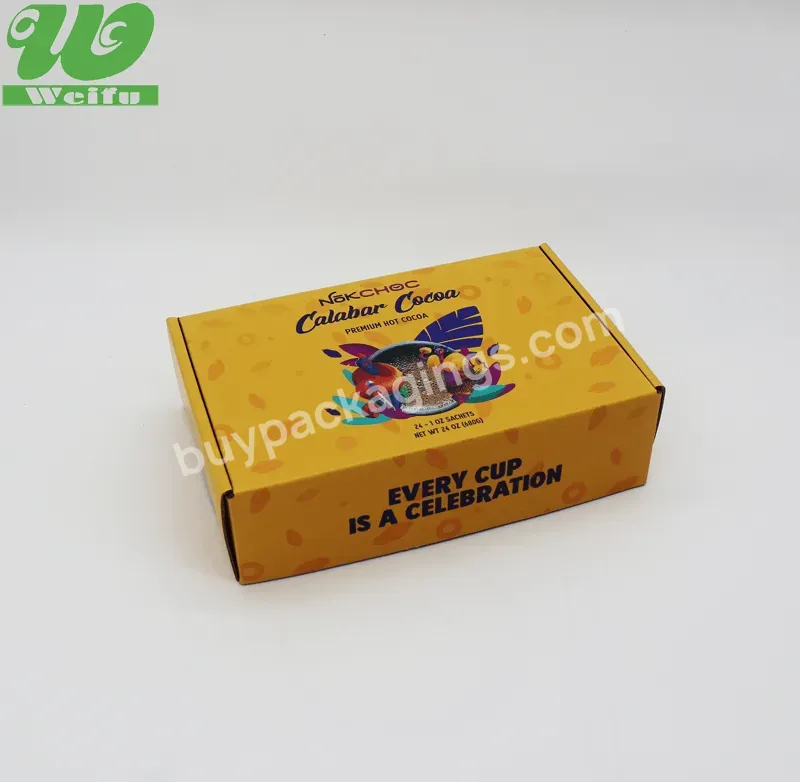 Manufacturer Large Color Printed Cardboard Box Mailing Apparel Box Corrugated Custom Shipping Boxes With Logo Packaging