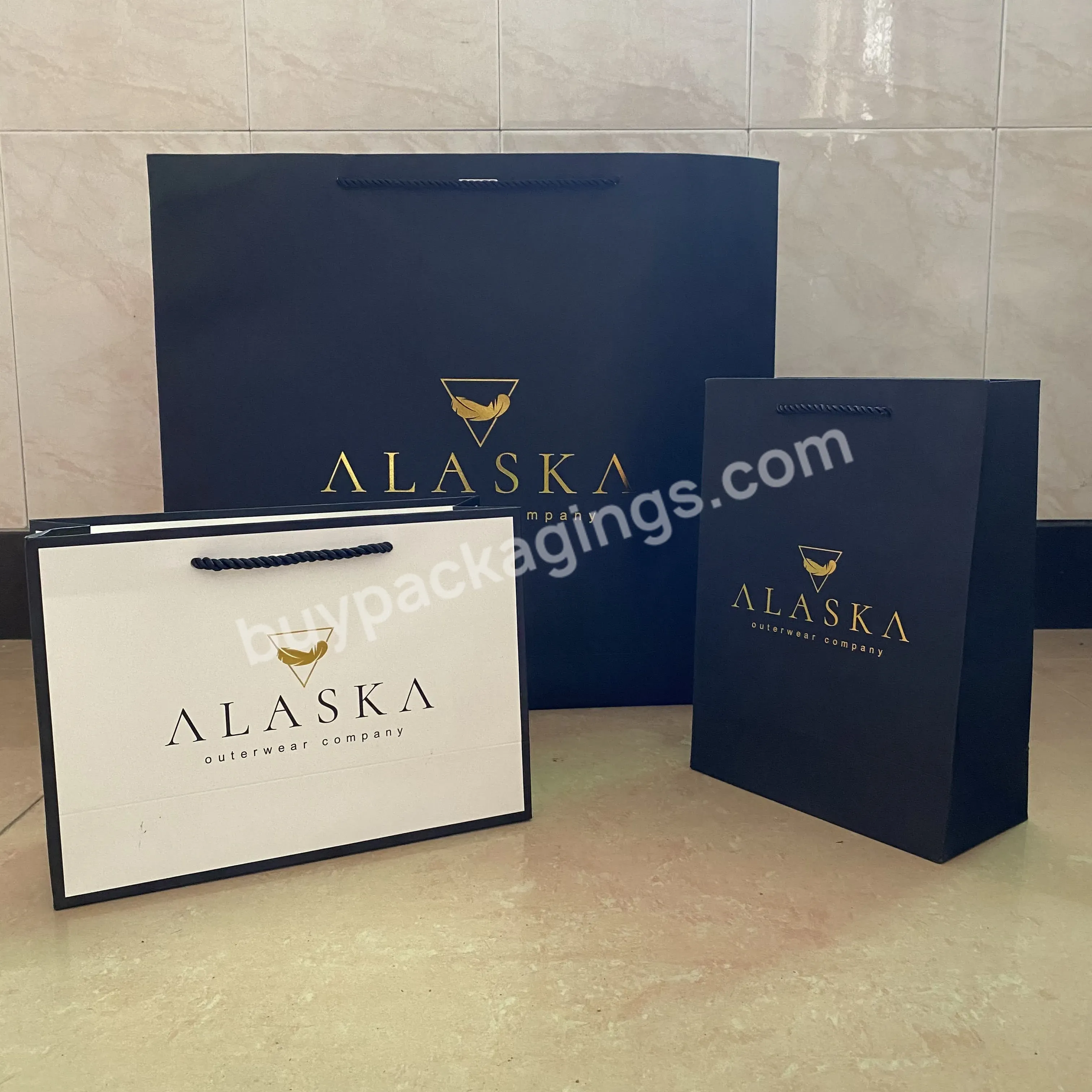 Manufacturer Low Cost Luxury Famous Brand Jewelry Gift Shopping Packaging Customized Printing Paper Bag With Your Own Logo