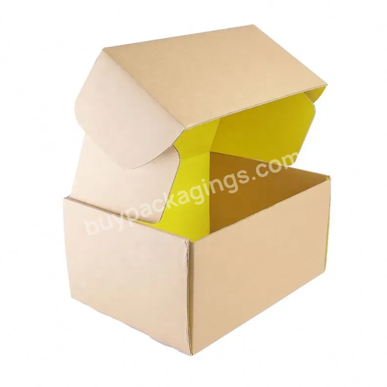 Manufacturer Oem Factory Mailer Corrugated Clothing Cardboard Wholesale Carton Paper Box Packaging