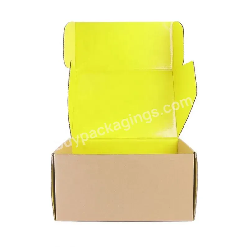 Manufacturer Oem Factory Mailer Corrugated Clothing Cardboard Wholesale Carton Paper Box Packaging