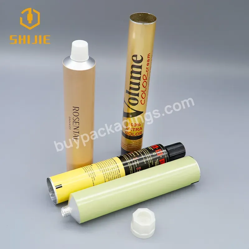 Manufacturer Pet Food Aluminum Tube Packaging Nutrition Plus Wool Double Effect Pet Nutrition Supplement Aluminum Tube