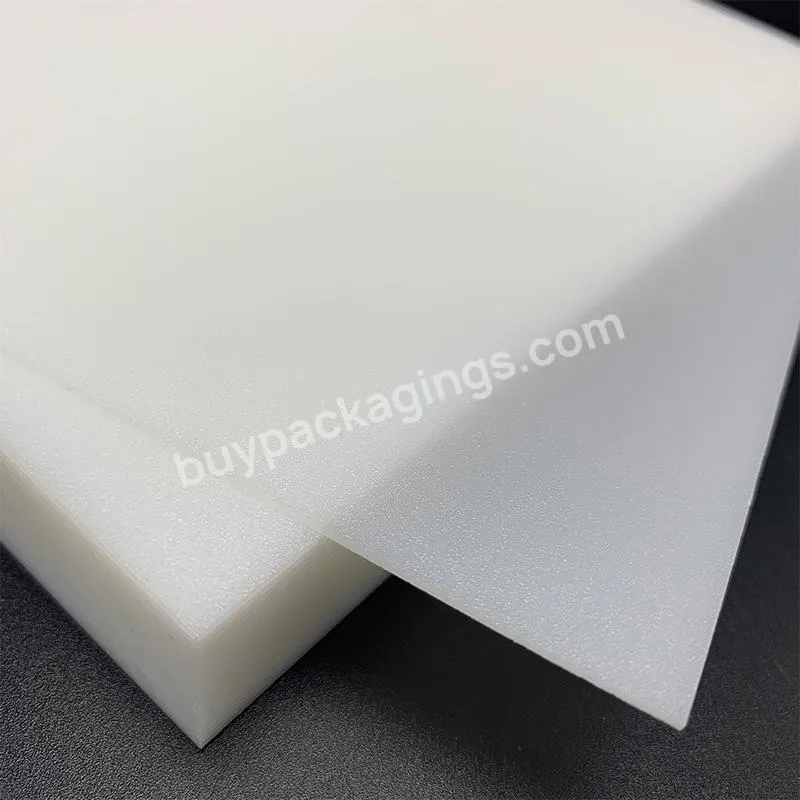 Manufacturer Plastic High Acrylic Light Diffuser Sheet For Led