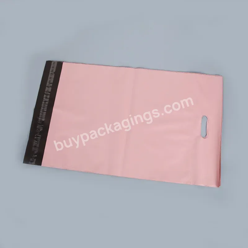 Manufacturer Postage Parcel Custom Logo Printed Courier Shipping Package Mailing Bags With Handle