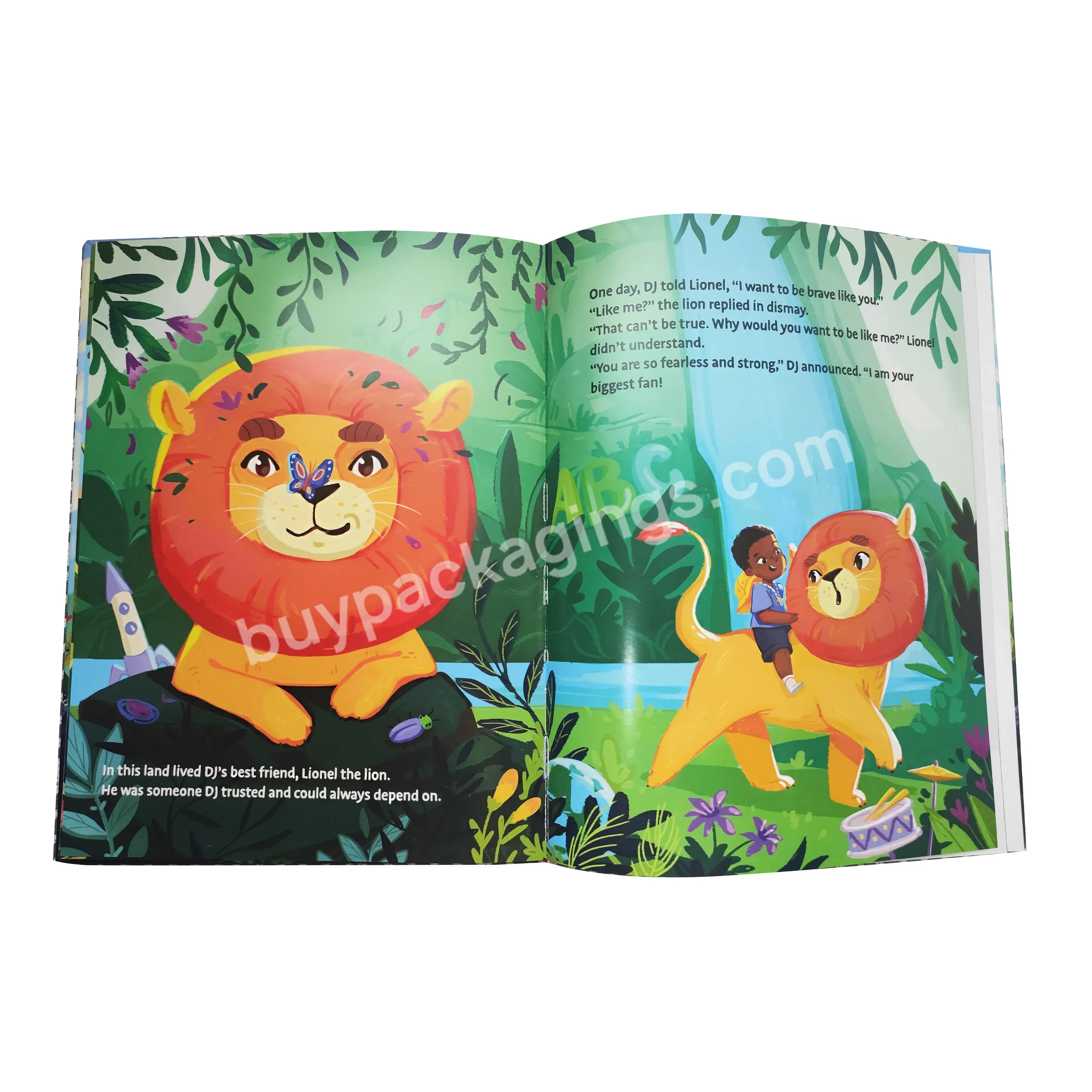 Manufacturer Print Children Story English Books Oem Custom Coloring Hardcover Book Printing For Children