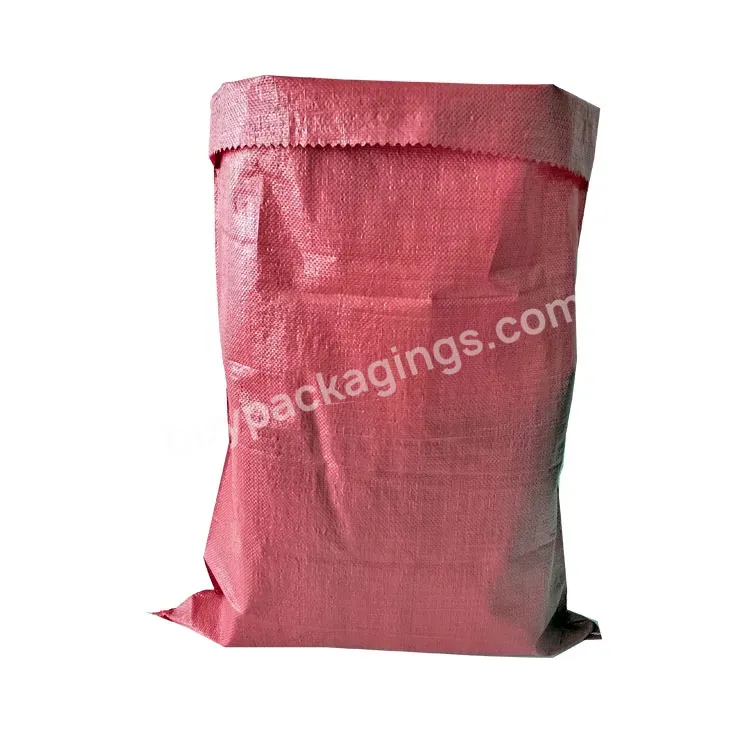 Manufacturer Rice Bag Pp 100kg 100 25 50 Kg Cement Flour Sugar Rice Plastic Woven Sack Bag