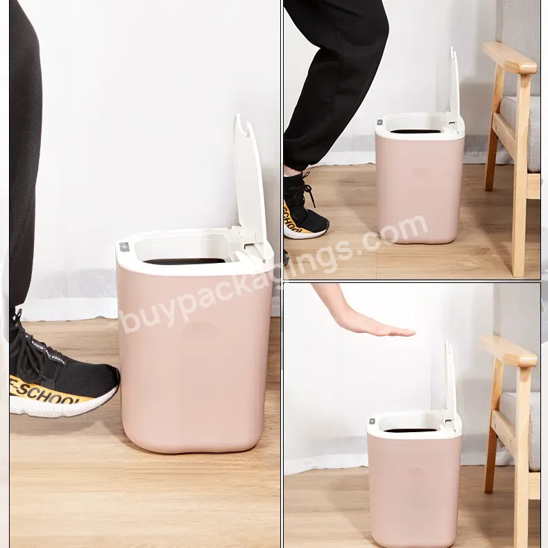 Manufacturer Smart Trash Bin Trash Touchless Dustbin Automatic Sensor Trash Bin Infrared Induction