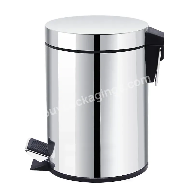 Manufacturer Stainless Steel Bulk Trash Cans Touchless Trash Can Commercial Trash Cans