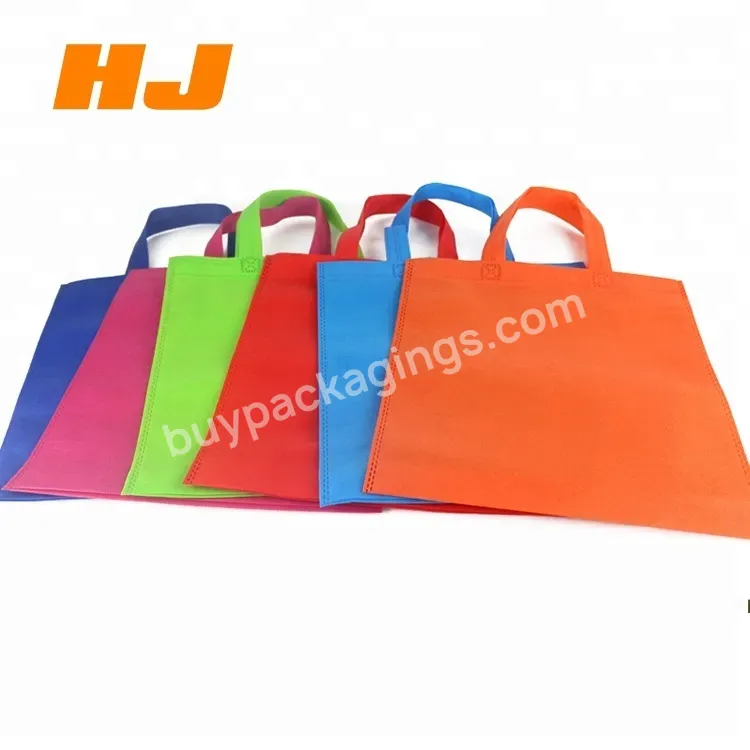 Manufacturer Supplier China Cheap Fabric Non Woven Bag Non Woven Shopping Bag Tote Bags With Custom Printed Logo