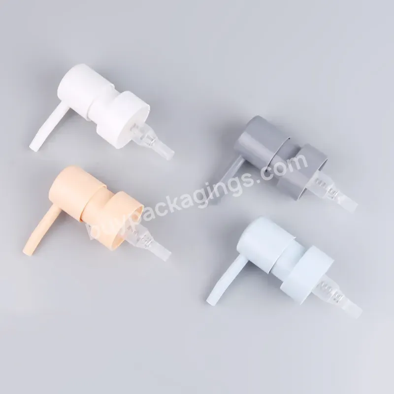 Manufacturer Supply Liquid Soap Dispenser Plastic Pp Matte Shampoo Cream 28/400 Lotion Pump For Washing