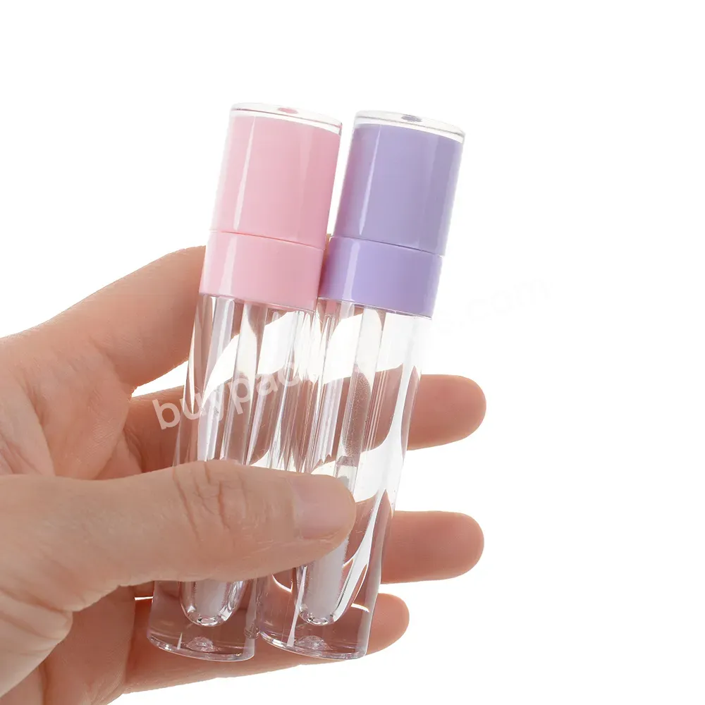 Manufacturer Wholesale Custom High Quality Colorful Pp Clear Empty Plastic Liquid Lipstick Tube