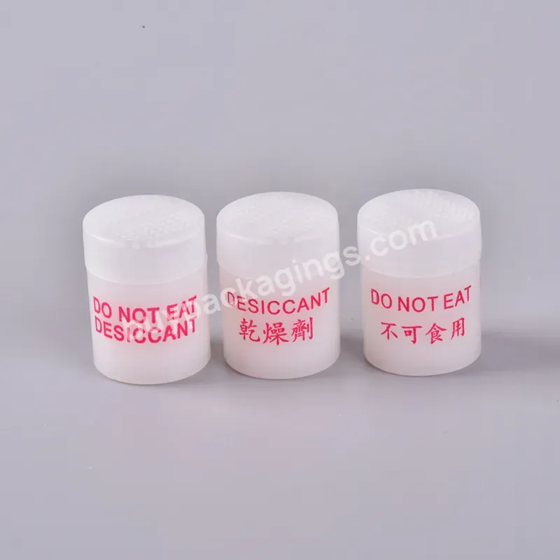 Manufacturer Wholesale Drying Agent Silica Gel Desiccant Plastic Canister Desiccant Capsules And Desiccant Canister