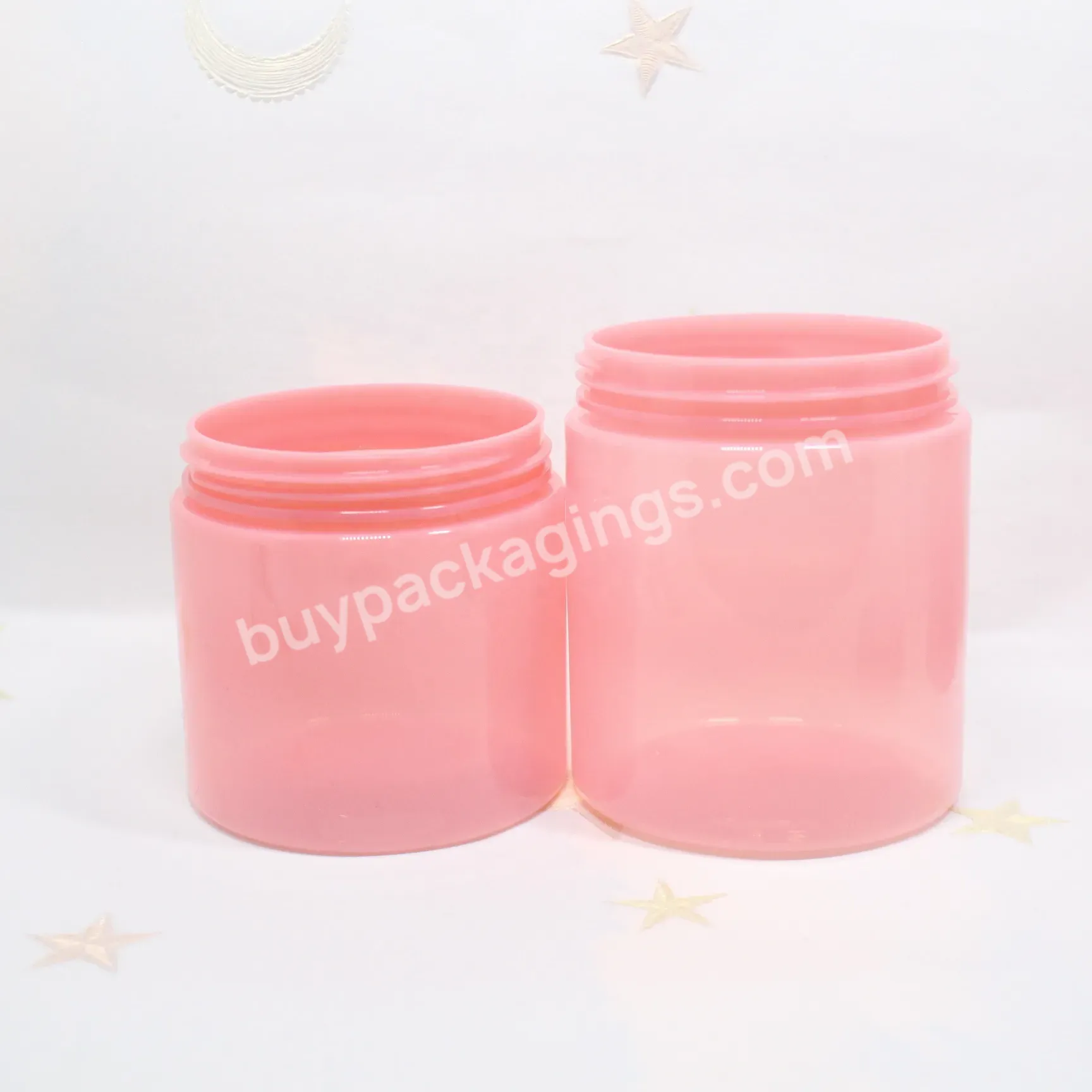 Manufacturers 100ml 150ml 200ml 250ml Skincare 50 G 200 Pieces O Plastic Thick Pet Cosmetic Jar