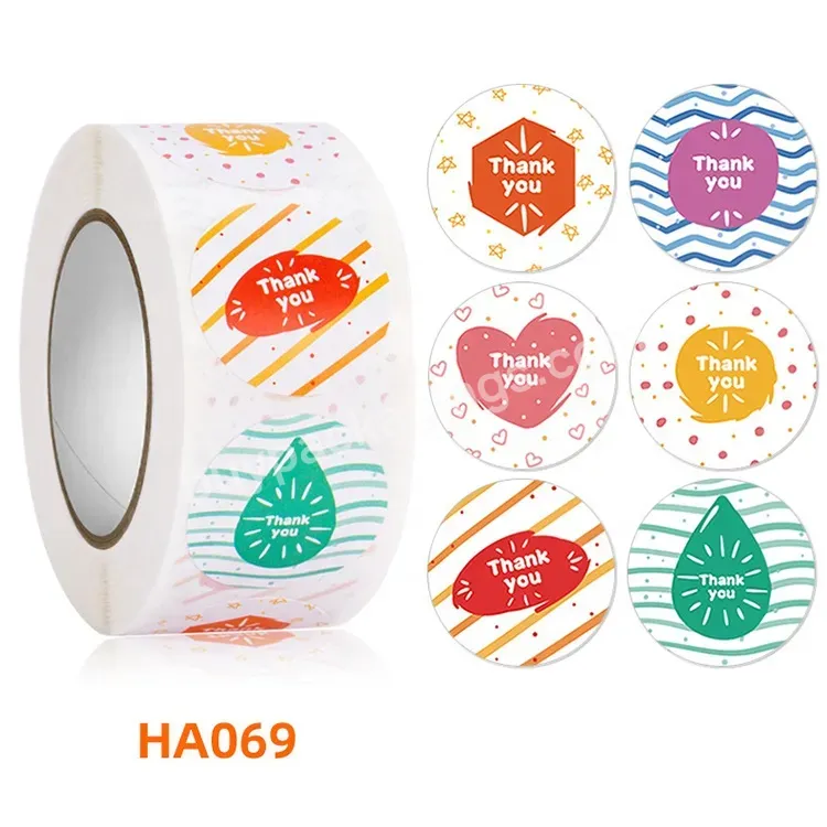 Manufacturers Custom Private Brand Name Printing Logo Adhesive Roll Labels Stickers For Packaging