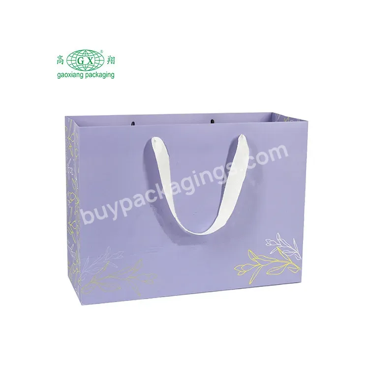 Manufacturers Custom Retail Paper Packaging Bag Shopping Bags For Clothes