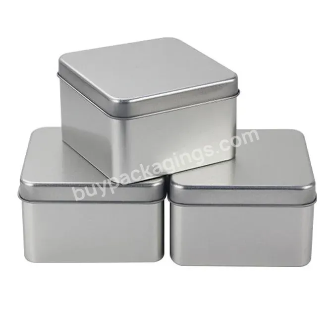 Manufacturers Custom Small Metal Hinge Packaging Tin Box