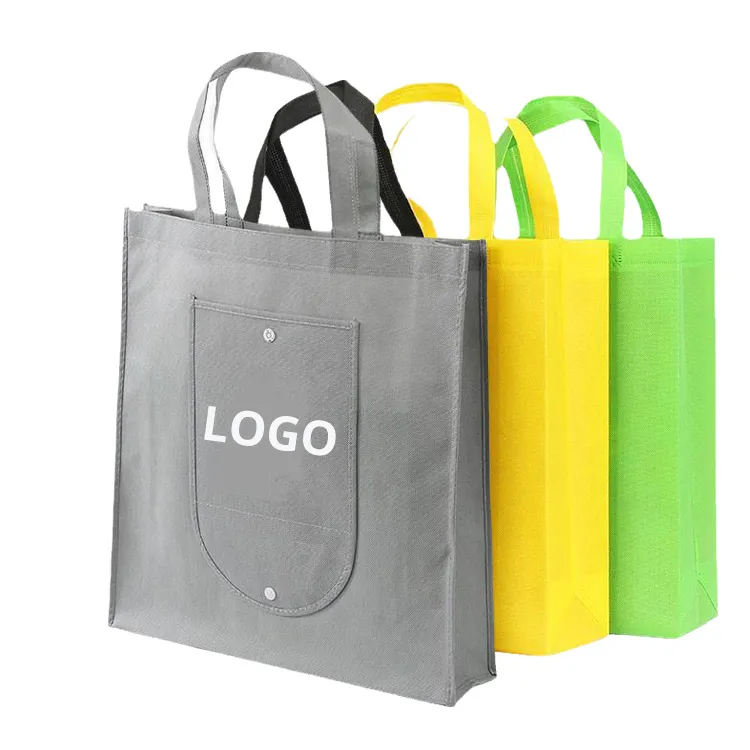 Manufacturers DCut Reusable 70gsm Grocery Vest Garment Carry Packing Disposable Tote spunbound polypropylene Non-woven Bag