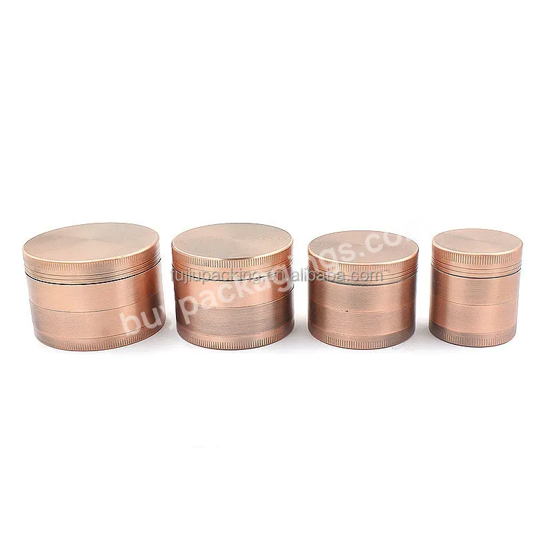 Manufacturers Direct Sell 4 Part Bronze Color Smoking Accessory Grinder Custom Logo 50mm Herb Grinder - Buy Manufacturers Direct Sell Herb Grinder,4 Part Bronze Color Smoking Accessory Grinder Tobacco Herb Grinder,Custom Logo 50mm Herb Grinder.