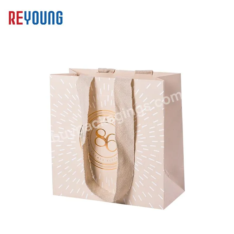 Manufacturers OEM Big Medium Small Custom Clothing Packaging Brown Craft  Kraft Shopping Paper Bags With Logos