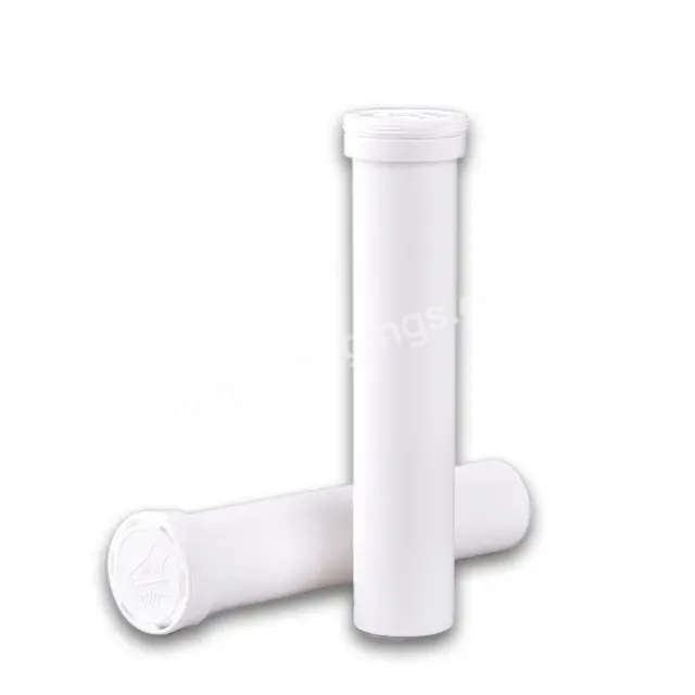 Manufacturer's Price Plastic Effervescent Bottle Tube Packaging Bottles For Effervescent Tablets With Spiral Caps