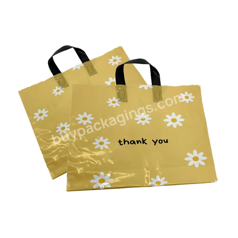 Manufacturers Sell Well Carrier Bags Hot Selling Plastic Shopping Bag Cheap Pe Die Cut Carry Bag