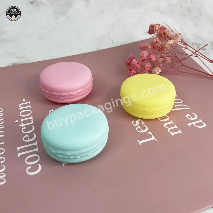 Manufacturers Supply Colorful Macaron 5g Plastic Jar Small Capacity Cream Jars For Face Cream