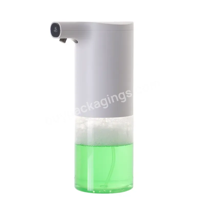 Manufacturer/wholesale New Design 350ml Abs Plastic Bottle Alcohol Auto Foaming Touch Less Sensor Automatic Foam Soap Dispenser