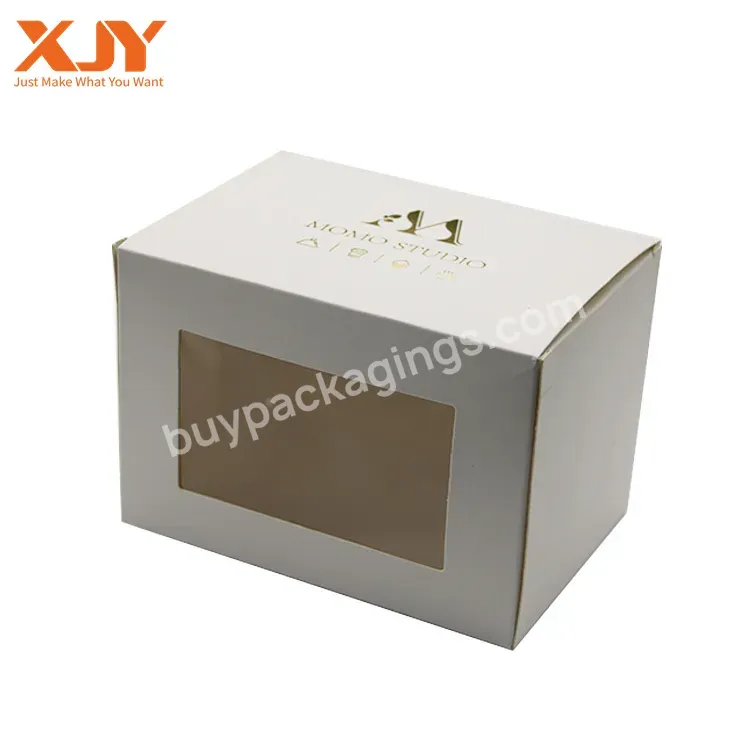 Marble Dessert Carton Cupcake Packaging Waffle Cake Tart Box