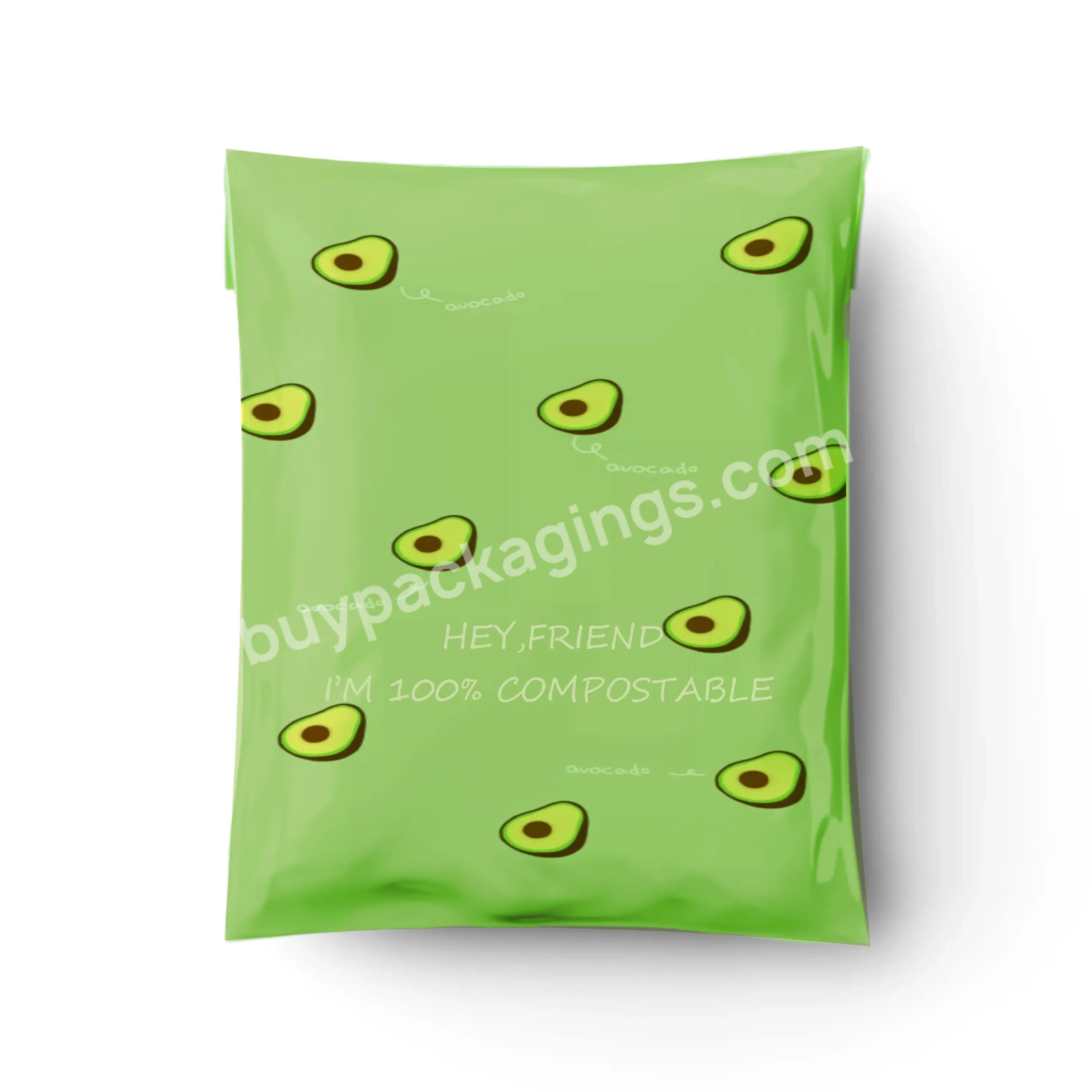 Market Top Rank Poly Packing Biodegradable Packaging Custom Logo Courier Satchels Mailer Bag