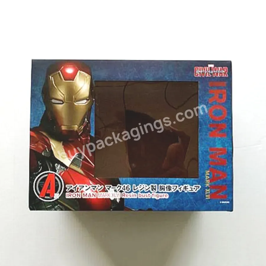 Marvel Graphic Printing High Quality Packaging Boxes Custom Logo Paper Display Box