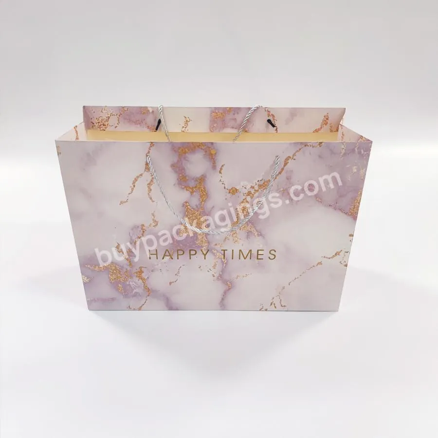Massgeschneiderte Phantastische Shopping Grocery Exquisite Kraft Paper Bags For Household Products