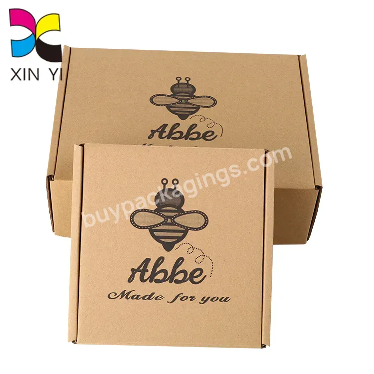 Matt Laminated Corrugated Cardboard Packaging Mailer Box With Flat Shipping Custom Printed Shipping Boxes