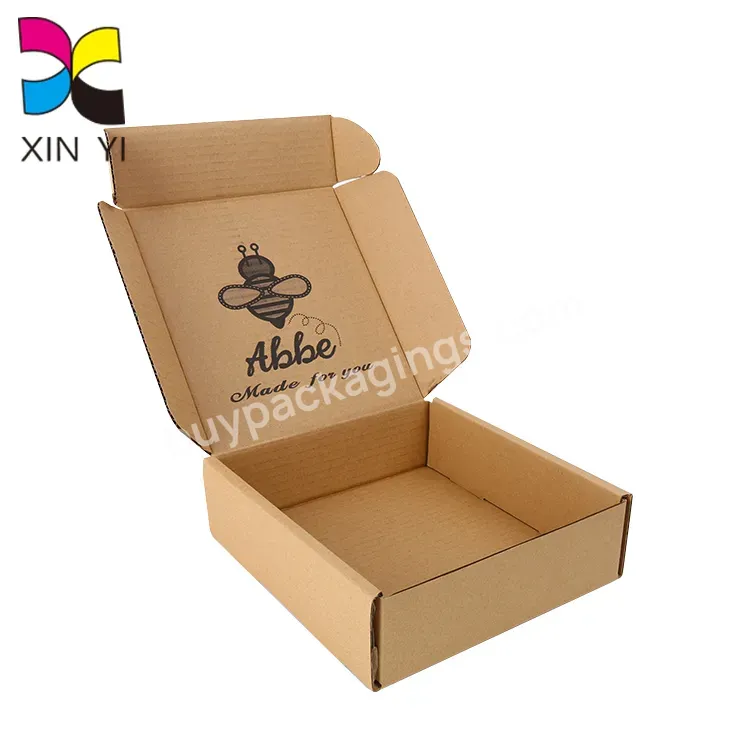 Matt Laminated Corrugated Cardboard Packaging Mailer Box With Flat Shipping Custom Printed Shipping Boxes