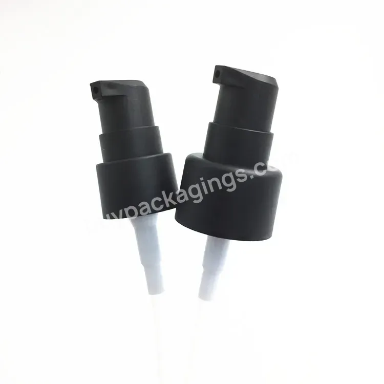 Matte Finish 24/410 Smooth Closure Pp Plastic Cream Treatment Pump For Serum