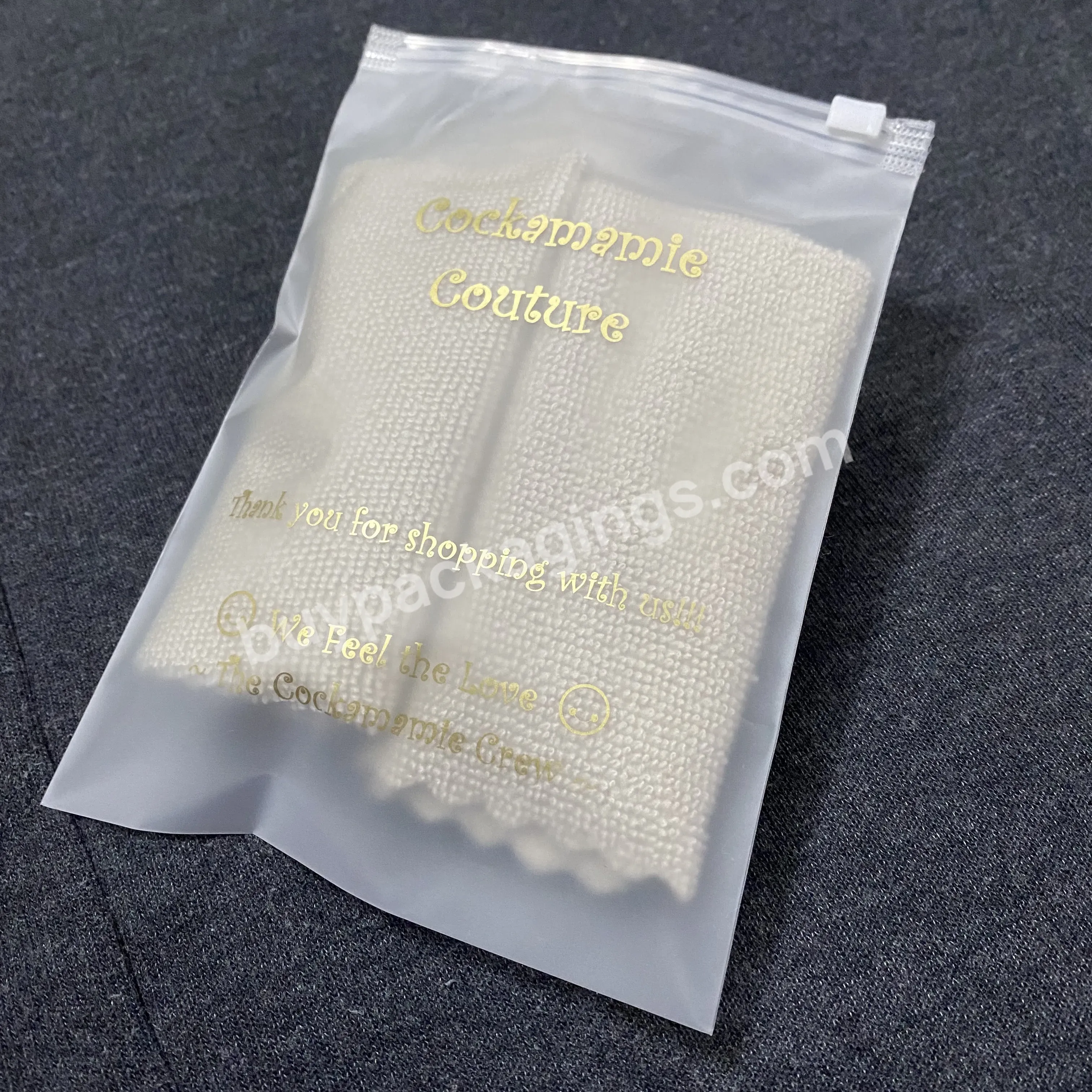 Matte Frosted Pvc Slider Zipper Bag Plastic Bag With Zipper/pvc Zipper Lock Slider Bag/resealable Pvc Slider Zip Poly Bag