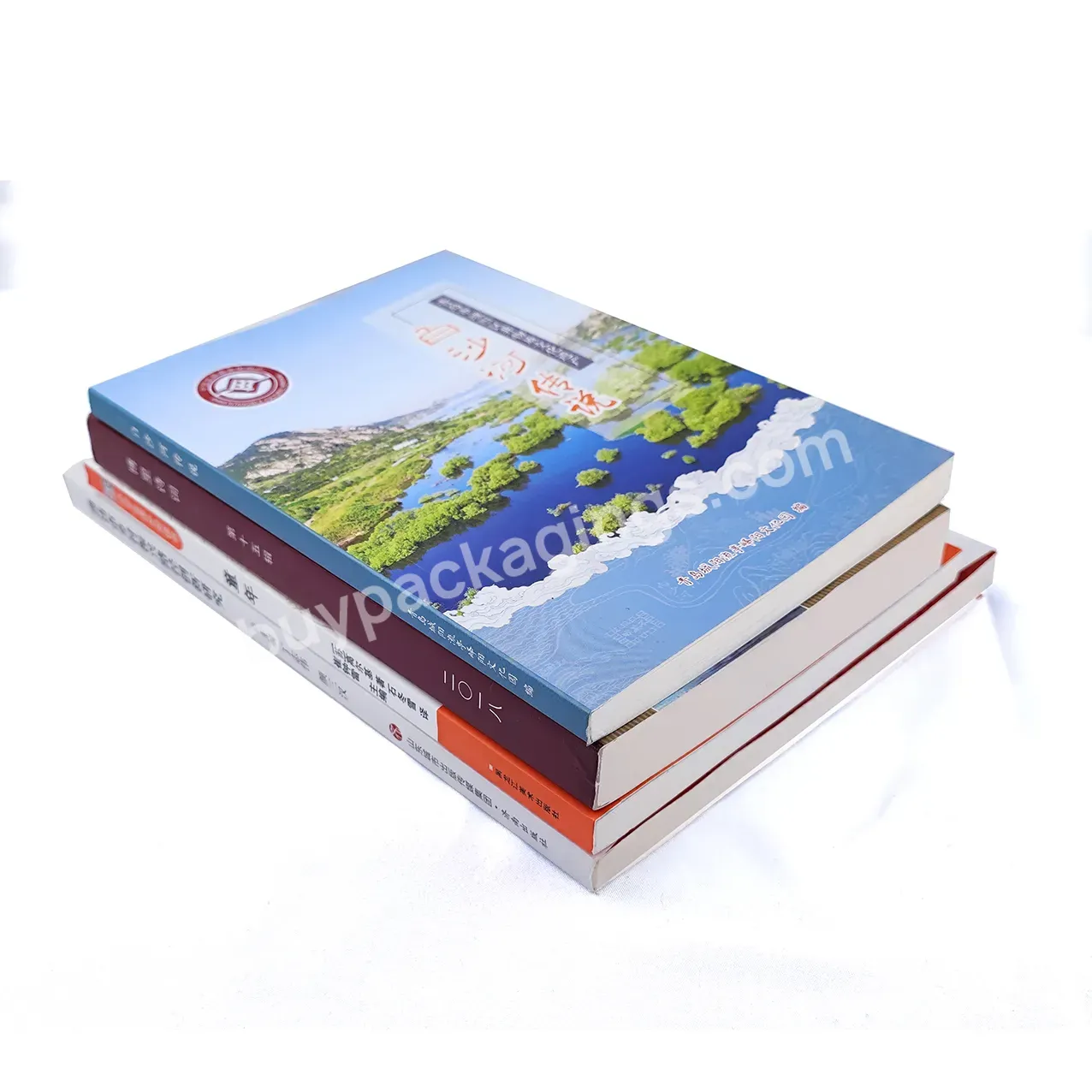 Matte Lamination Perfect Bound A5 Cheap Softcover Book Printing