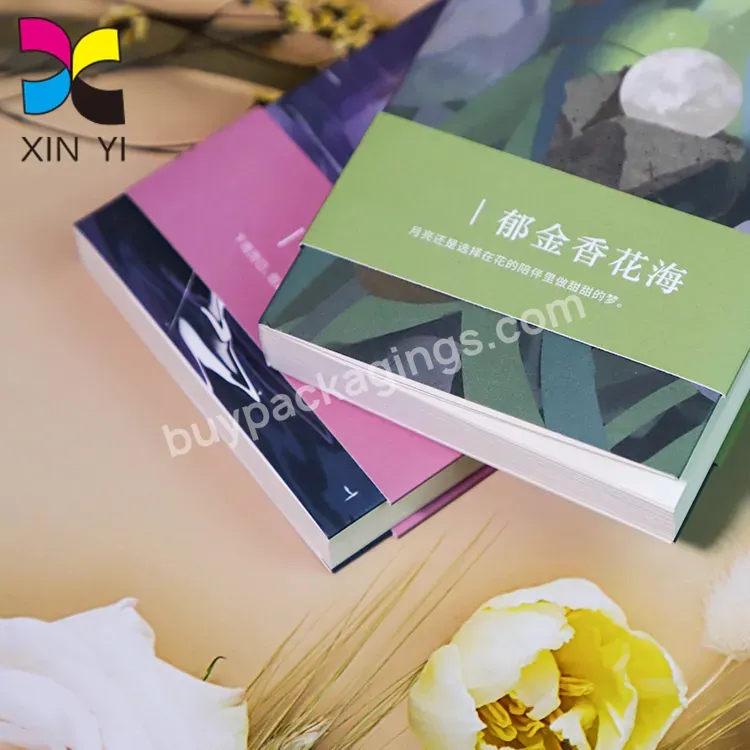 Matte Lamination Perfect Bound A5 Cheap Softcover Book Printing