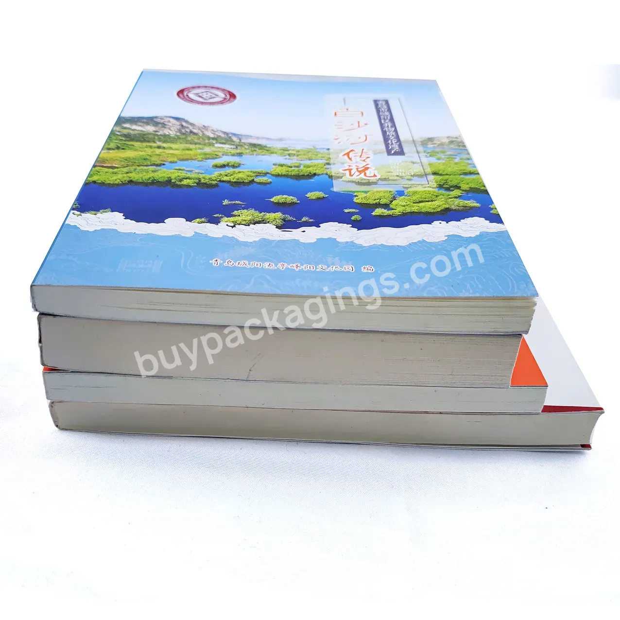 Matte Lamination Perfect Bound A5 Cheap Softcover Book Printing