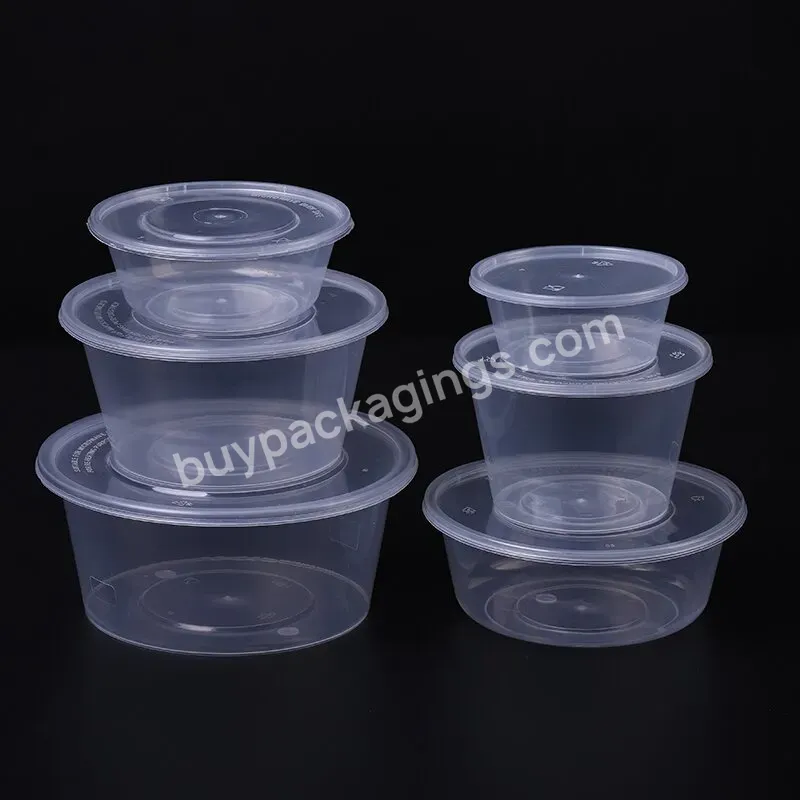 Meal Prep Plastic Microwavable Food Containers Disposable Lunch Box Take Out Container Food Box Disposable