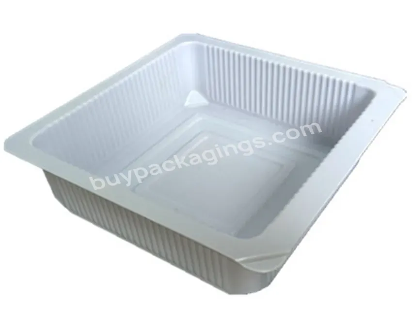 Medical Instruments Vacuum Forming White Plastic Blister Tray