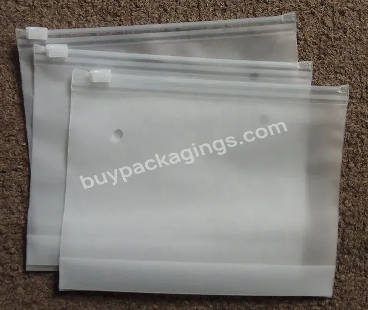 Medium Customized Cpe Clear Zip Bag Use For Underwear,Small Adorn Article