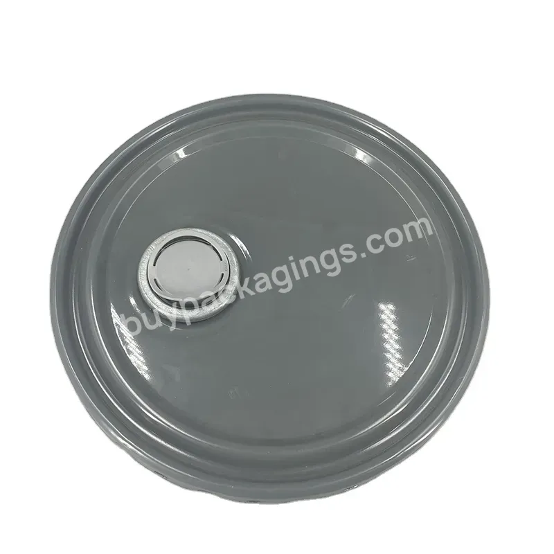 Metal Lid And Bottom For Pail Drum Cover Lug Lid Metal Can Components For Paint Chemical Canning Packing