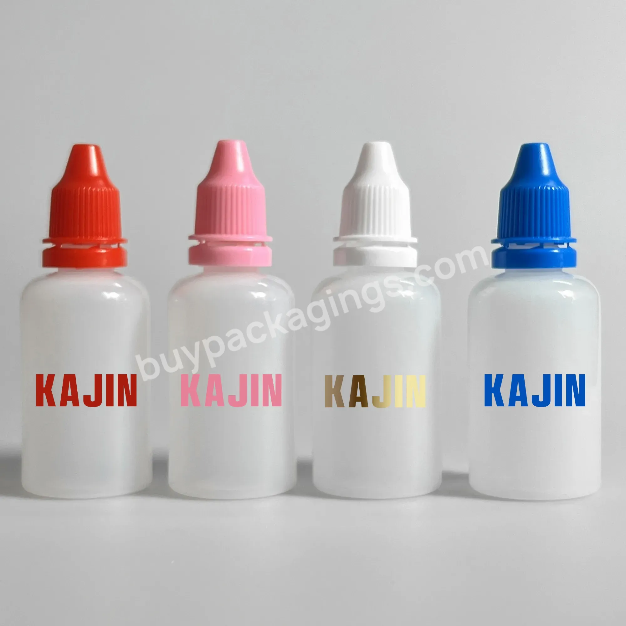 Mini 3ml 5ml 100ml Pe Eye Medicine Bottle Liquid Small Eye Drop Plastic Bottle Stock Hair Oil Nozzle Clear Squeeze Bottles