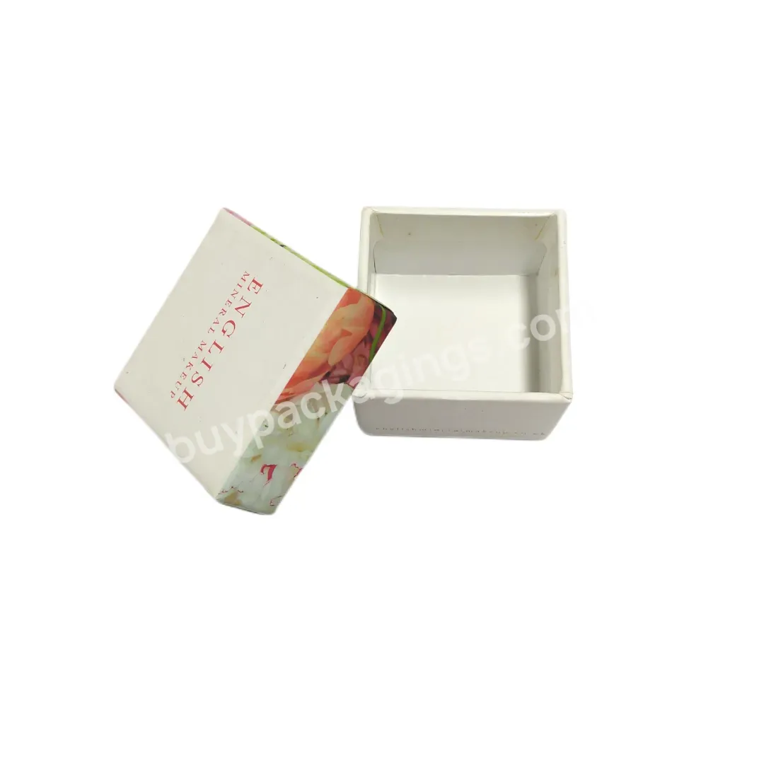Mini Boxes Custom Private Logo Luxury Lotion Sample Packaging Box