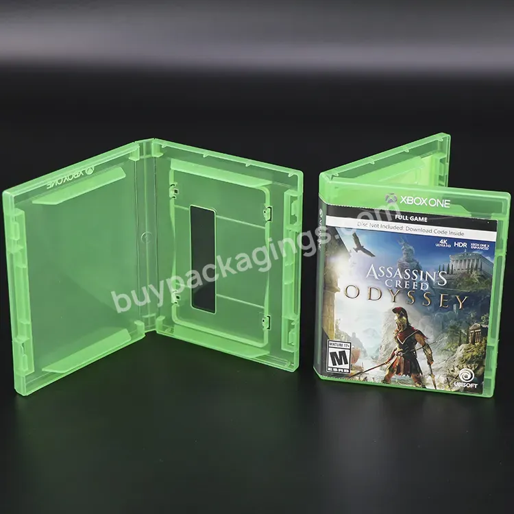 Mini Empty Clear Green Gaming Sd Card Box With Logo Plastic Shell Cover Game Case For Xbox One 360 S X Nintendo Ds Ps5 - Buy Clear Green Game Case,Game Case For Xbox One,Plastic Game Card Box.