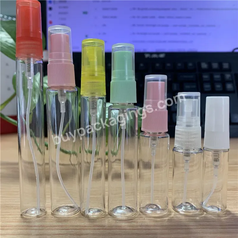 Mini Small Size 2.5ml 3ml Pet Pocket Plastic Perfume Spray Bottle Perfume Bottle Mini