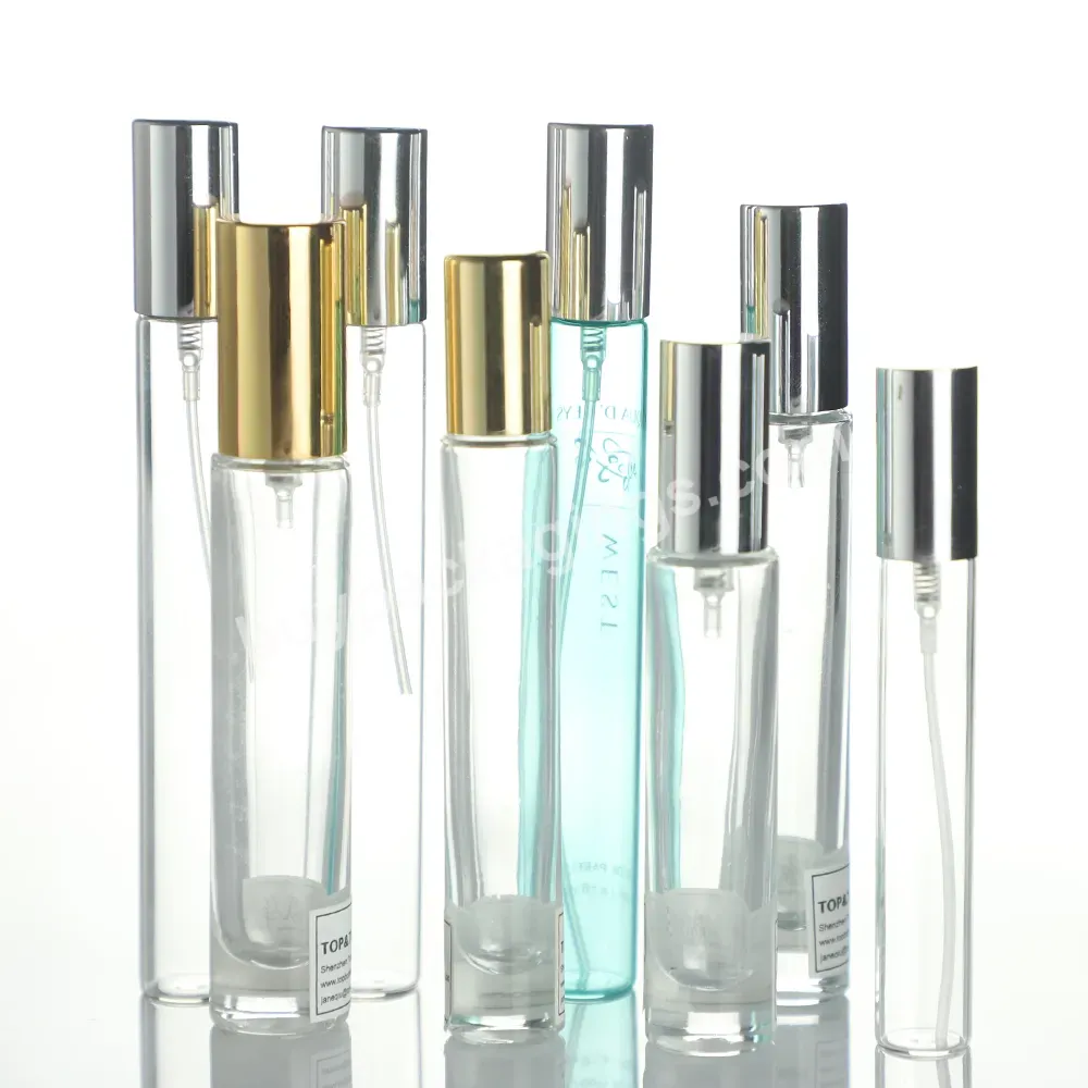 Mini Small Volume Empty Refillable 5ml 10 Ml 15 Ml 30ml Essential Oil Cosmetic Perfume Sample Glass Spray Bottle Packaging